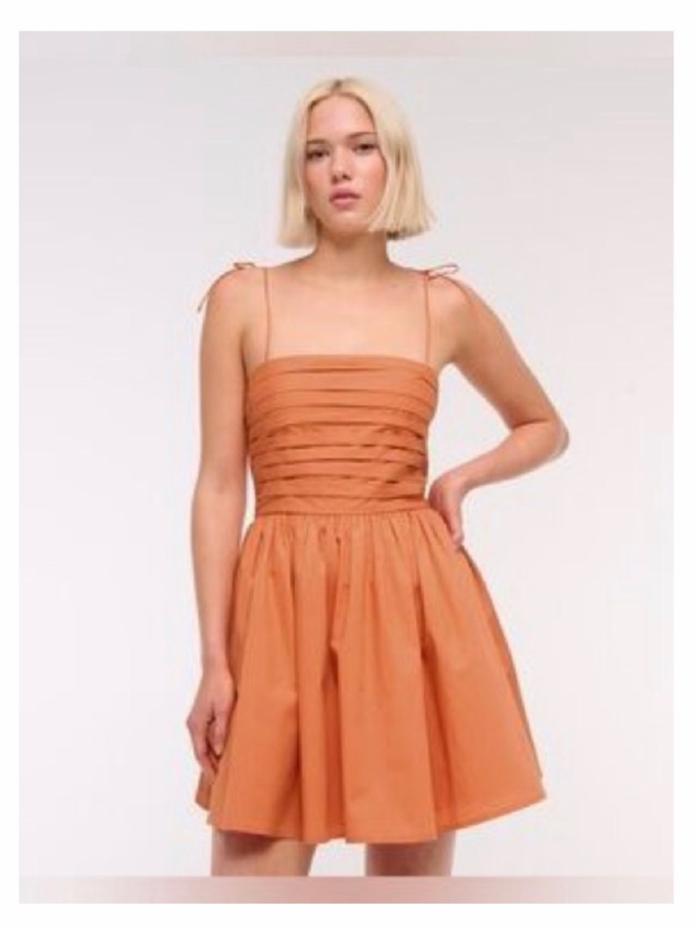 NWT Abercrombie Emerson Tie-strap Dress